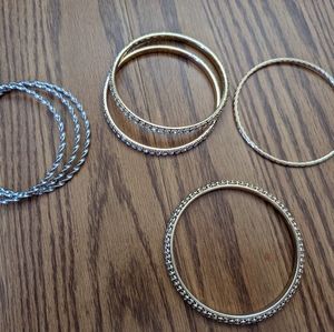 Set of 7 Plus Size Bangle Bracelets by Torrid